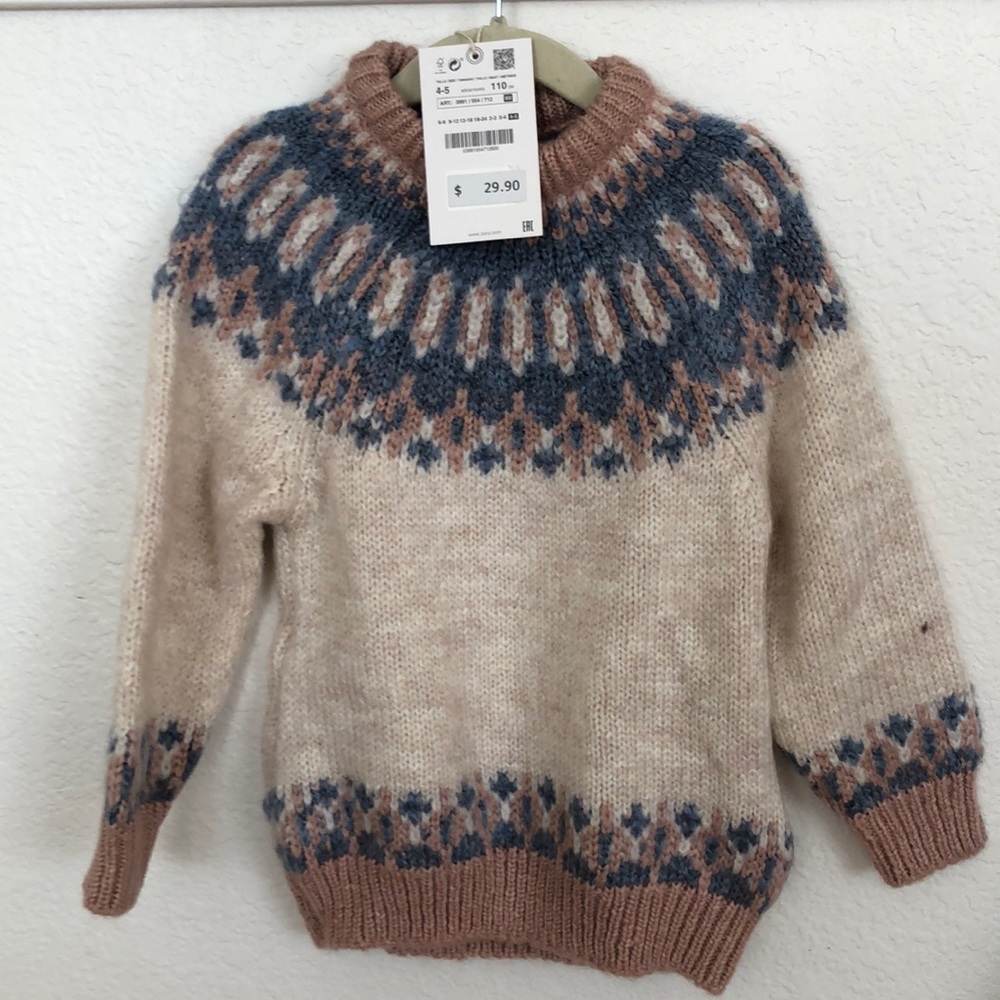 Zara Cable Knit Sweater